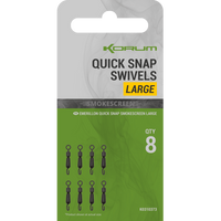 Korum Smokescreen Quick Snap Swivel