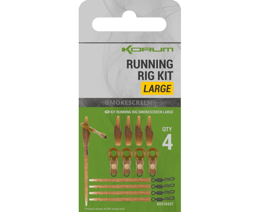 Korum Rig Korum Smokescreen Running Rig Kit – klizni sistem bez petljanja ...