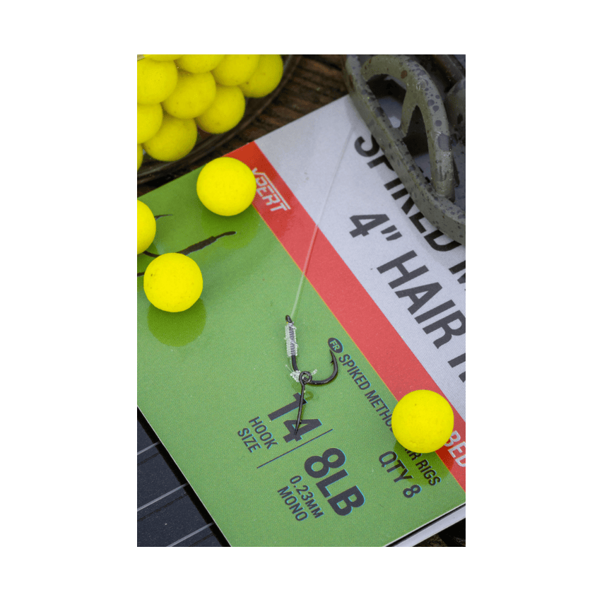 Korum Spiked Method Hair Rigs Barbed 4 inch