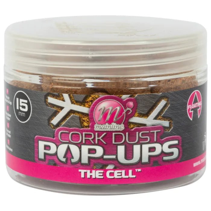 Mainline Cork Dust Pop Ups 15mm