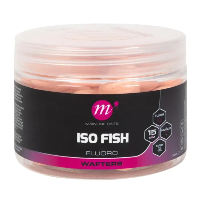 Mainline Mainline ISO Fish Fluoro Wafters 15mm 
