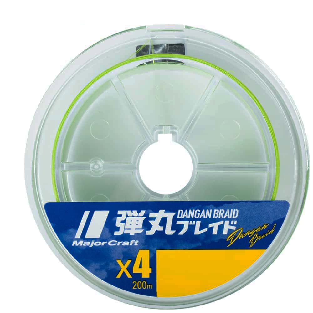 Major Craft x4 Braid Dangan Blade 150m/Light Green - PE