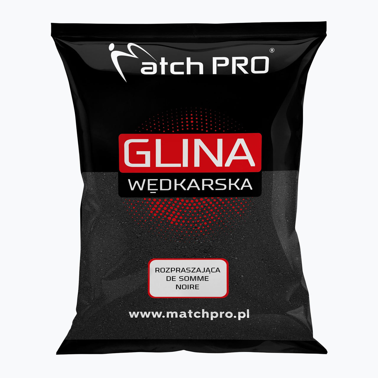 MatchPro Glina De Somme Dispersal Fishing Clay Noire 2kg