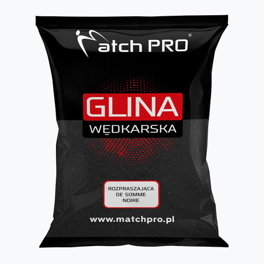 MatchPro Glina De Somme Dispersal Fishing Clay Noire 2kg