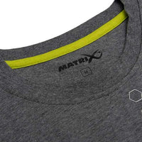 Matrix Hex Print T Shirt Grey