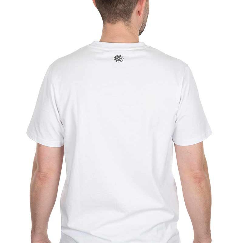 Matrix Hex Print T Shirt White