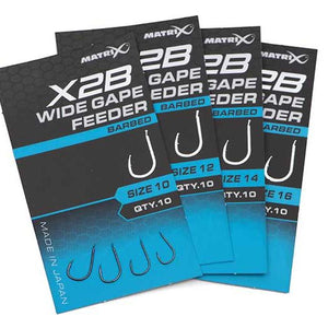 Matrix X2B Wide Gape Feeder Barbed