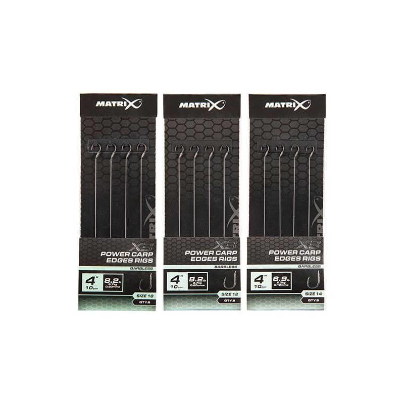 Matrix X3 Power Carp Edge 10cm Rigs