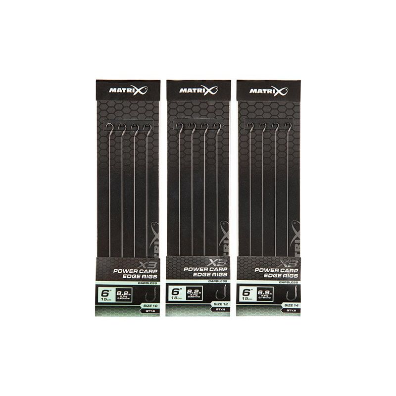 Matrix X3 Power Carp Edge 15cm Rigs
