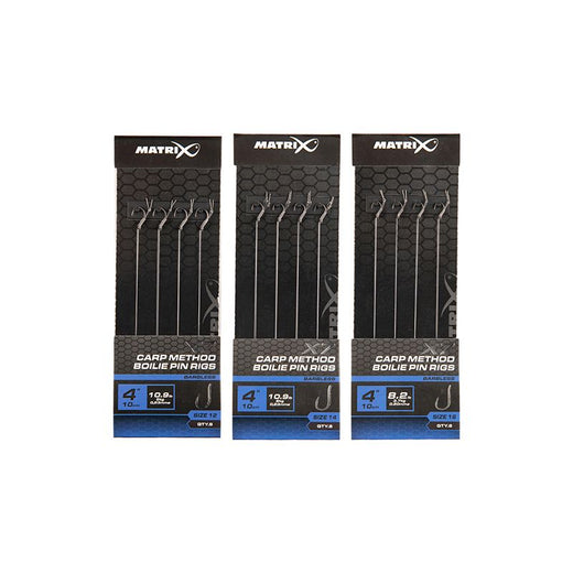 Matrix X7 Carp Method 10cm Boilie Pin Rigs