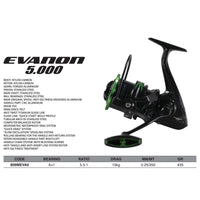 Maver Evanon 5000 Reel
