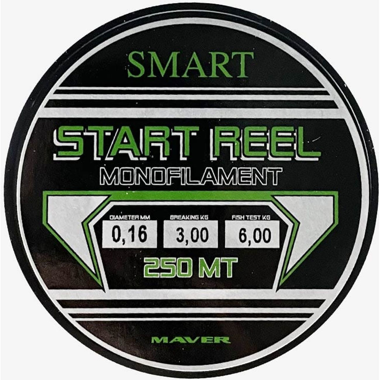 Maver Passion Bolo 4m W/Guides + Reel Brutale 2000 + Monof.Start Reel 250m 0.18mm