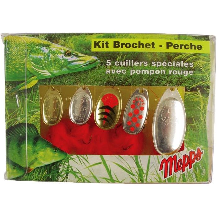 KIT PERCH 5 SPINNERS MEPPS