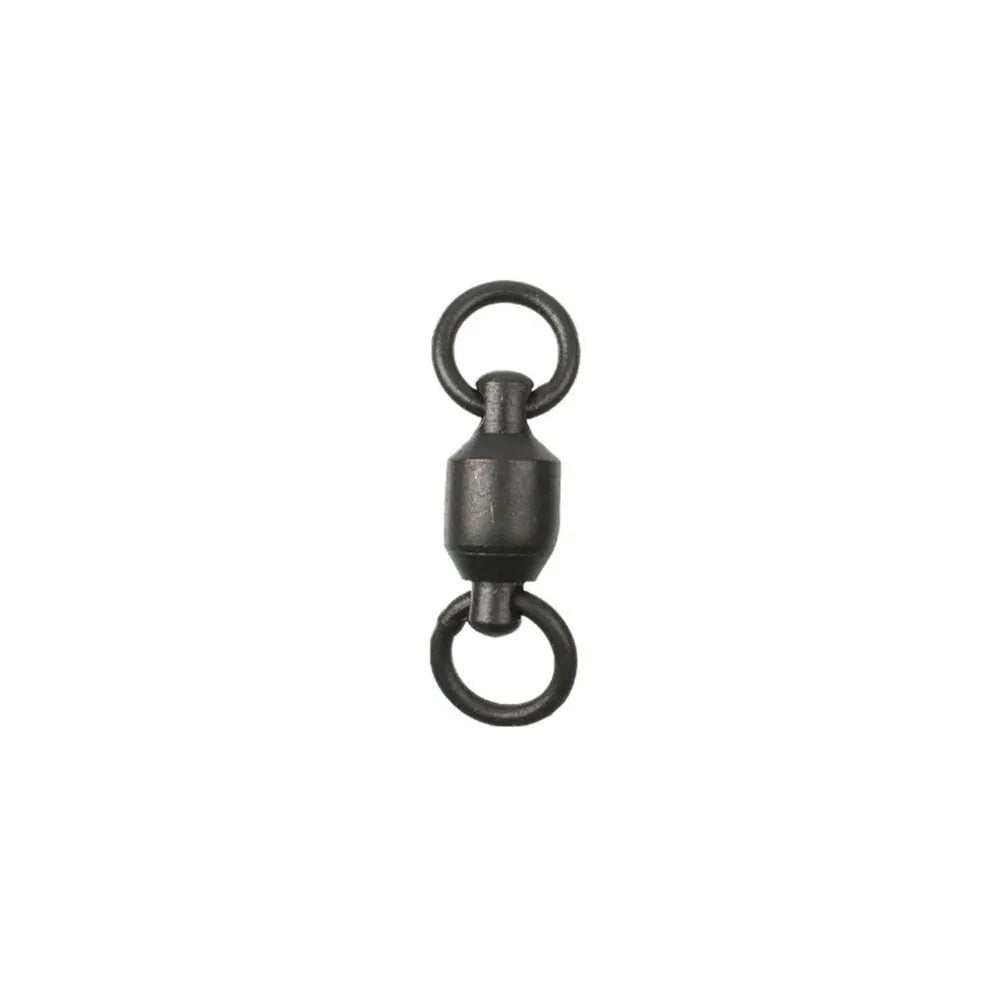 MIKADO Ball Bearing Swivel with solid ring Black Matt