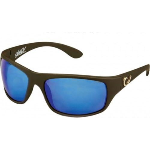 Mustad Back Vented Frame with Smoke Blue Revo Lens