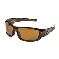 Mustad Gloss Tortoise Frame with Amber Lens