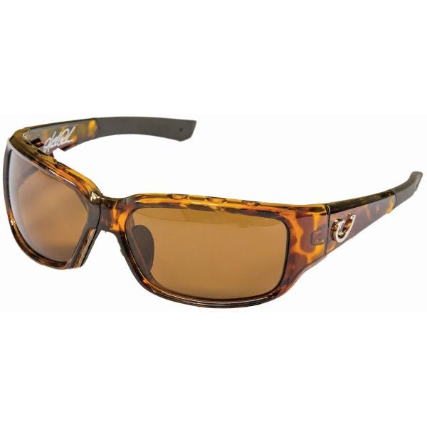 Mustad Tortoise Vented Frame with Amber Lens