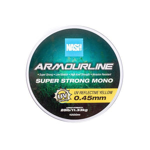 Nash Armourline Mono UV Yellow 1000m