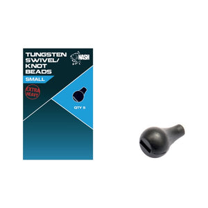 Nash Cling On Tungsten Swivel & Knot Bead