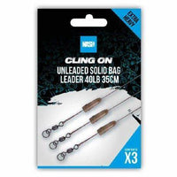Nash Cling On Unleaded Solid Bag Leader 35cm