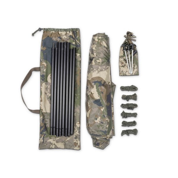 nash tarp Nash Multi Tarp Camo Fishing & Camping Shelter – MatchFishing