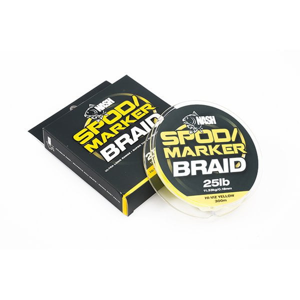 Nash Spod Marker Braid Hi Viz Yellow
