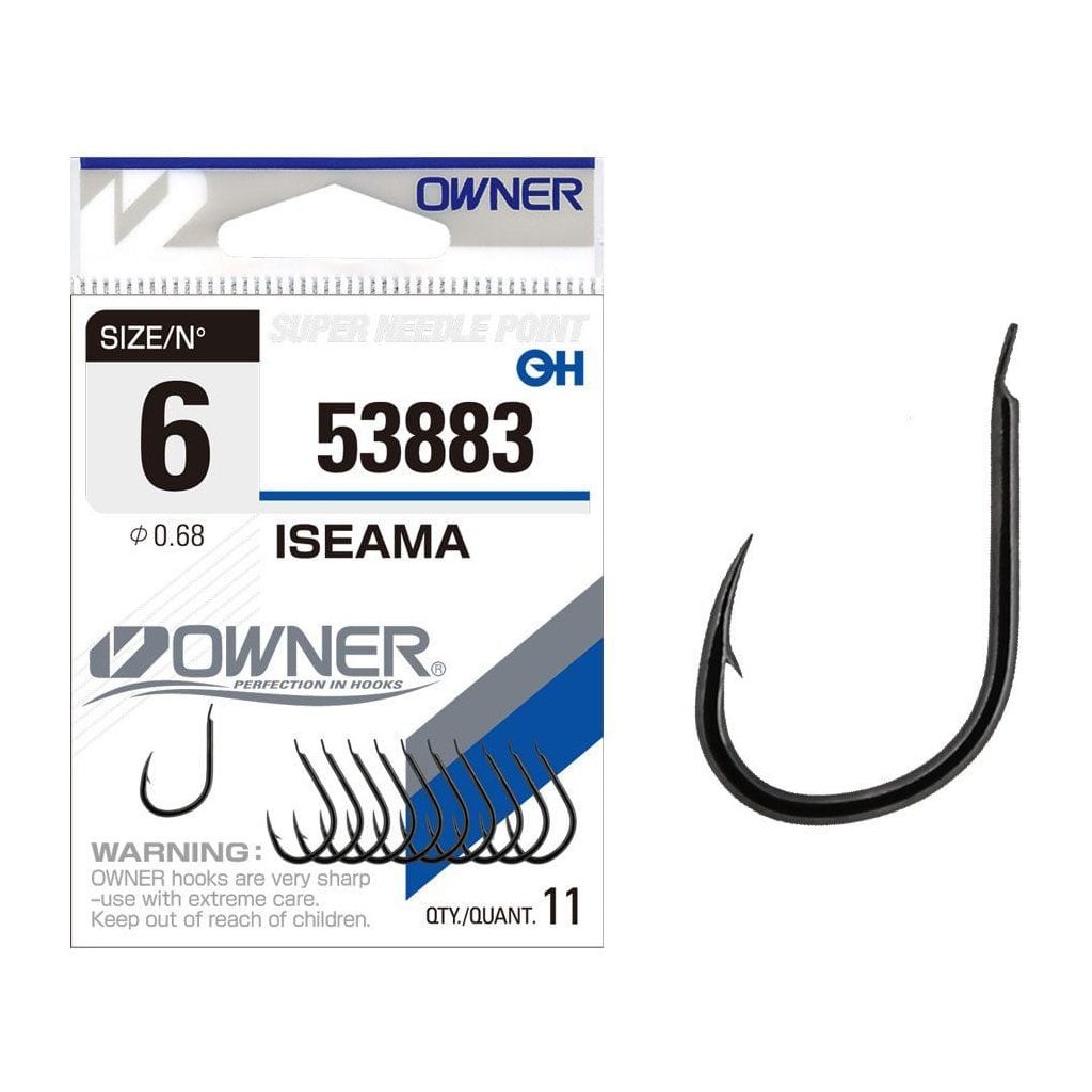 Owner Iseama 53883 Black Chrome