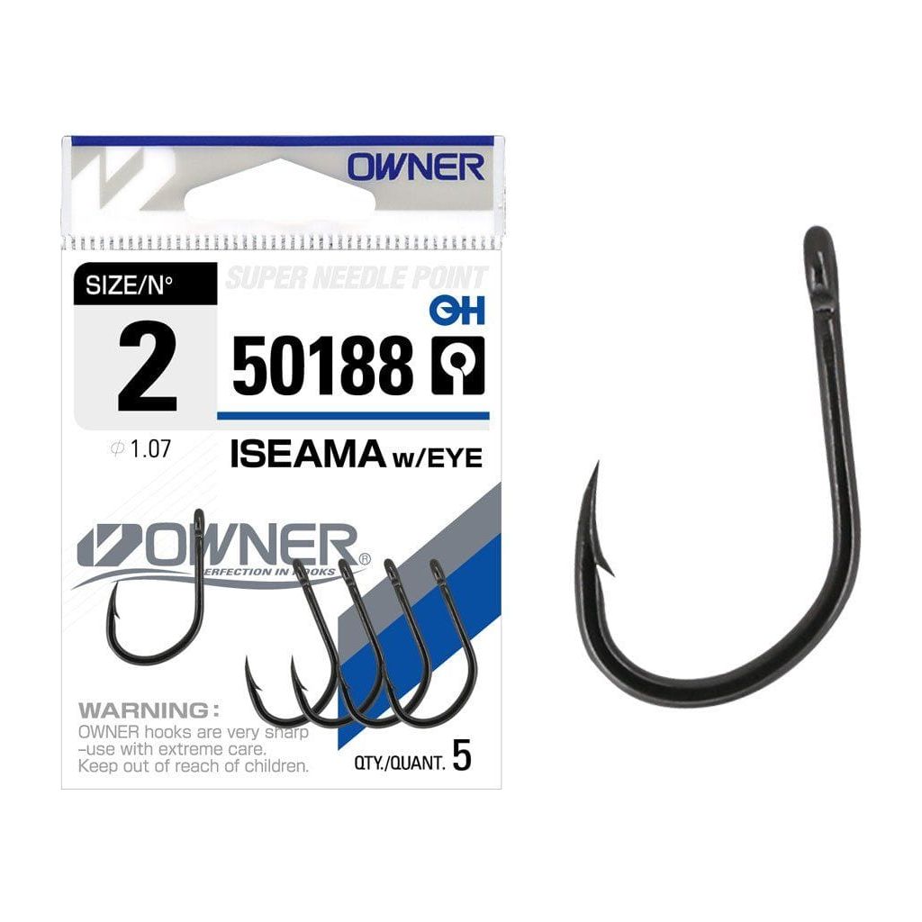 Owner Udice 1 Owner Iseama w/Eye 50188 Black-Chrome