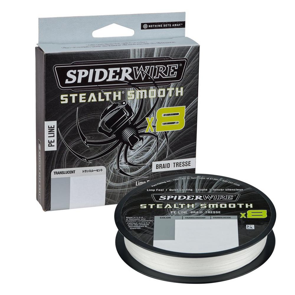 SpiderWire Stealth Smooth x8 150m Translucent Braid MatchFishing SpiderWire Stealth Smooth x8 150m Translucent Braid MatchFishing