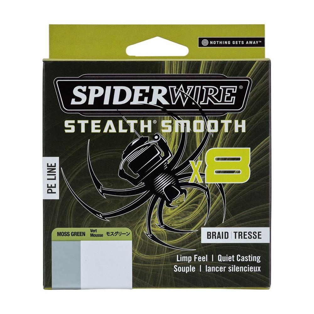 Spiderwire Stealth Smooth X8 Moss Green 30lb/125yd