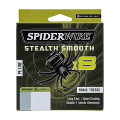 SpiderWire Stealth® Smooth8 x8 PE Braid Moss Green 0,09 mm 7,5 kg