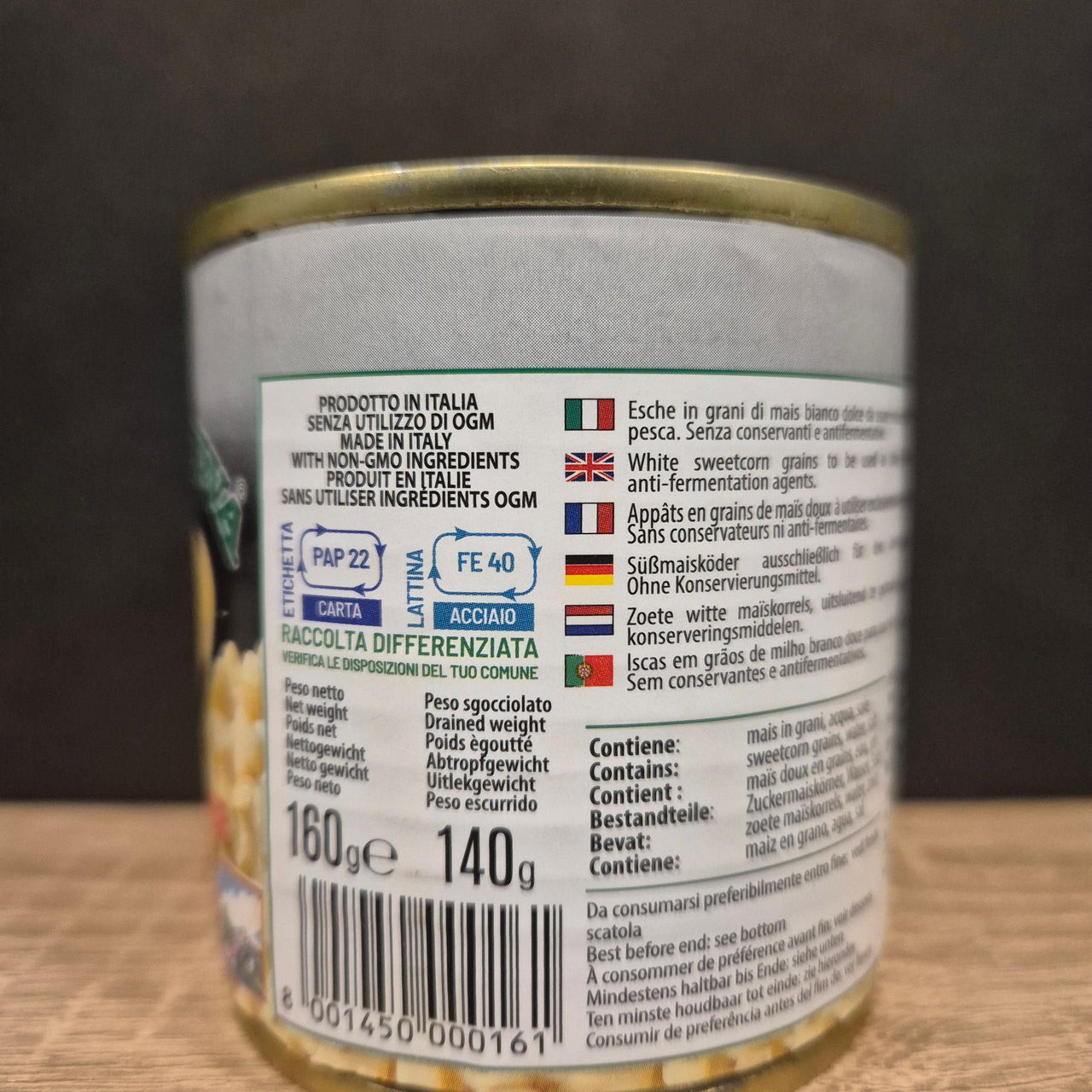 Pescaviva Sweetcorn White 212ml