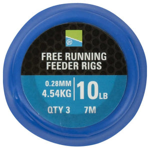 Preston Free Running Feeder Rigs