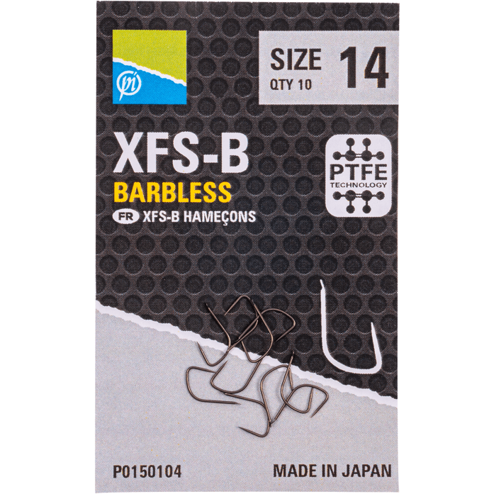 Preston XFS-B hooks