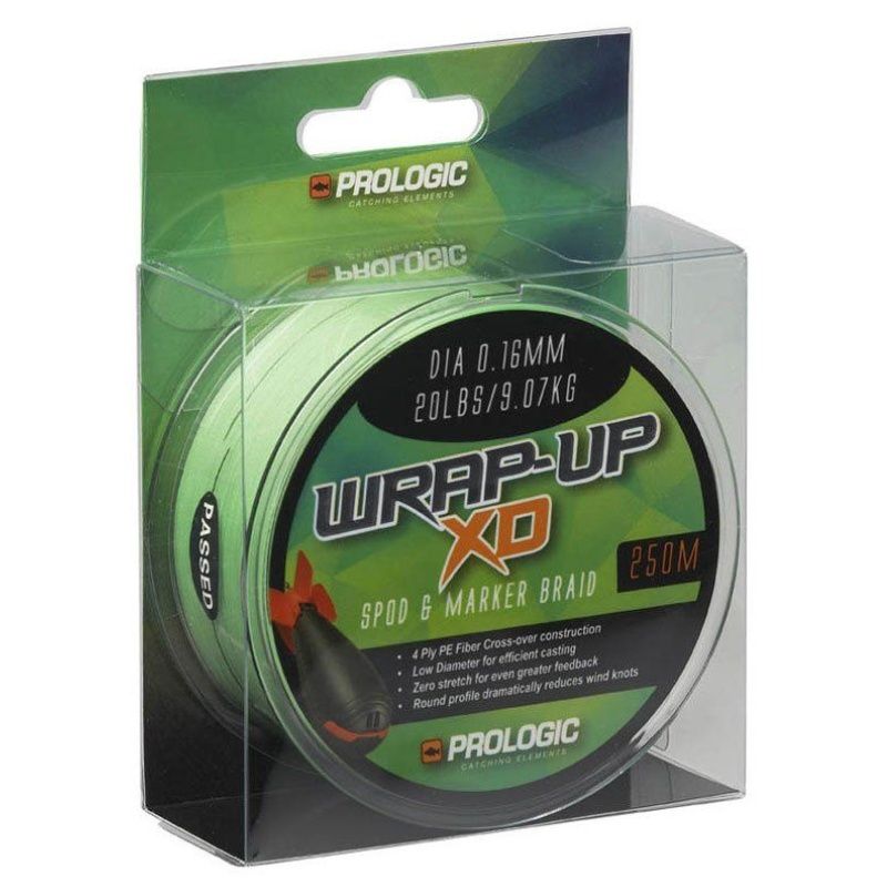 Prologic Wrap-Up Spod & Marker Braid 250m Green High-Viz