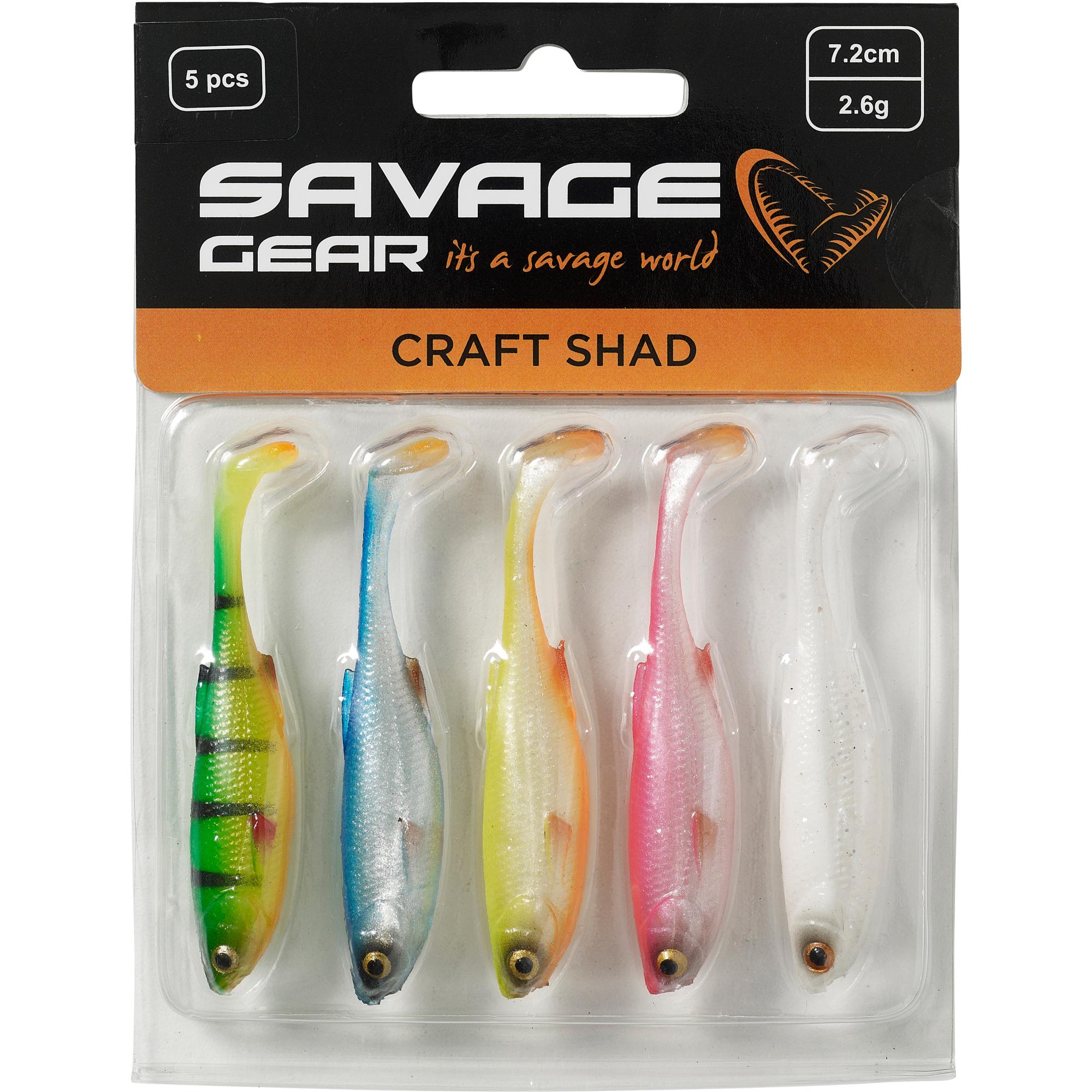 Savage Gear Craft Shad Mix 7.2cm 2.6g 5pcs