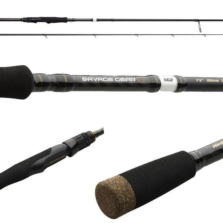 spinning savage gear Savage Gear SG2 Medium Game ML Spinning Rod – MatchFishing
