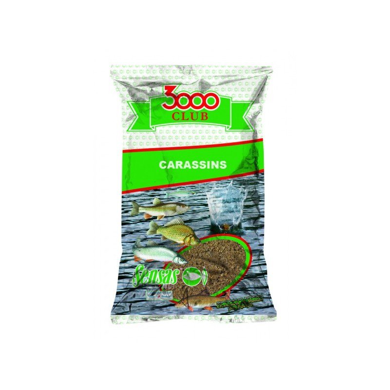 SENSAS 3000 CLUB TANCHE ET CARASSIN VERTE 2,5KG