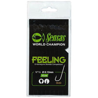 Sensas 3630 Bronze Hooks to Nylon 15cm