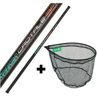 Sensas crotale landing net handle + head