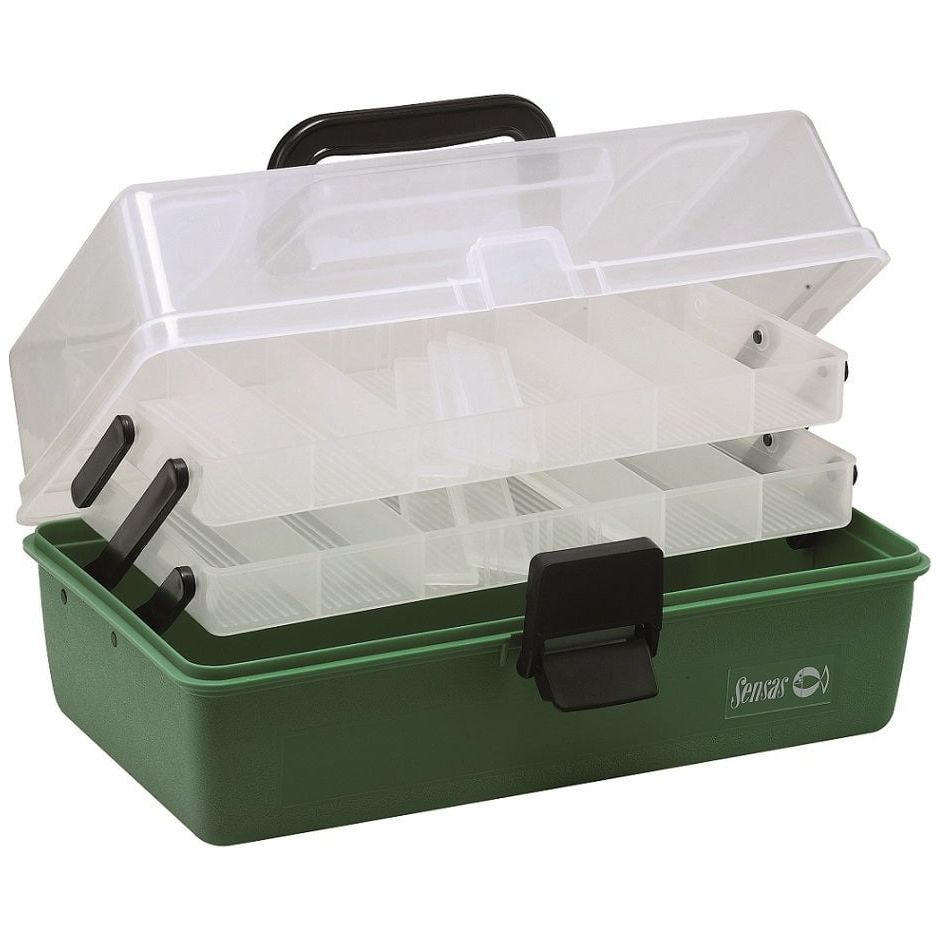 Sensas fishing box 2 tray (30x17, 5x14cm)
