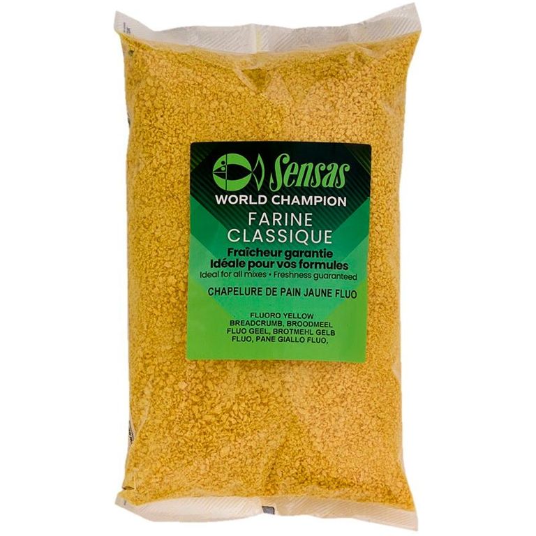 Sensas Fluo Yellow Breadcrumb 700g