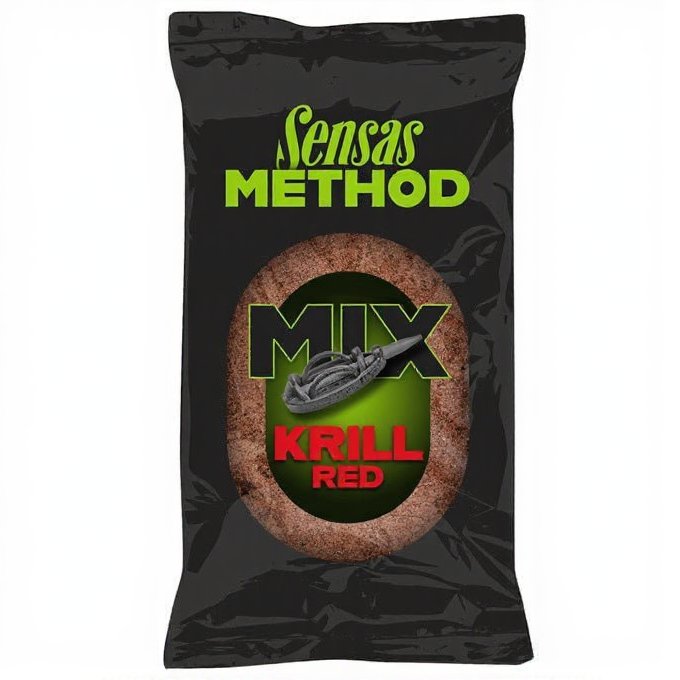 Sensas Method Mix Red Krill 1kg