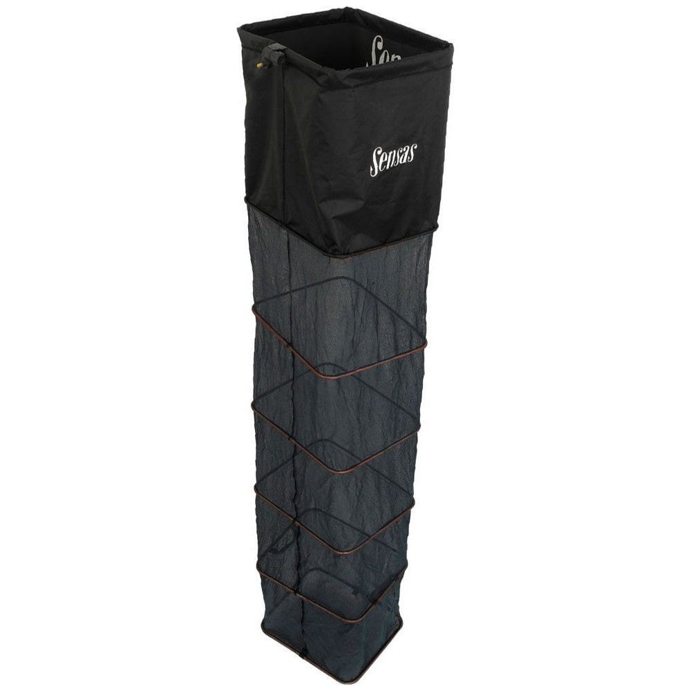 SENSAS Rectangular black carp keepnet 4m