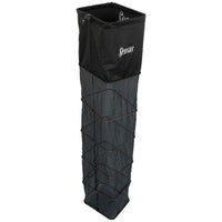 SENSAS Rectangular black carp keepnet 4m