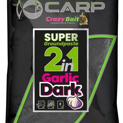 Sensas Super Groundpaste 2 in 1 Dark Garlic 1kg