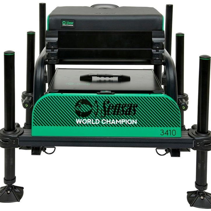 Sensas World Champion 3410 Box Black & Green