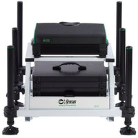 Sensas World Champion 3910 Seatbox White & Green