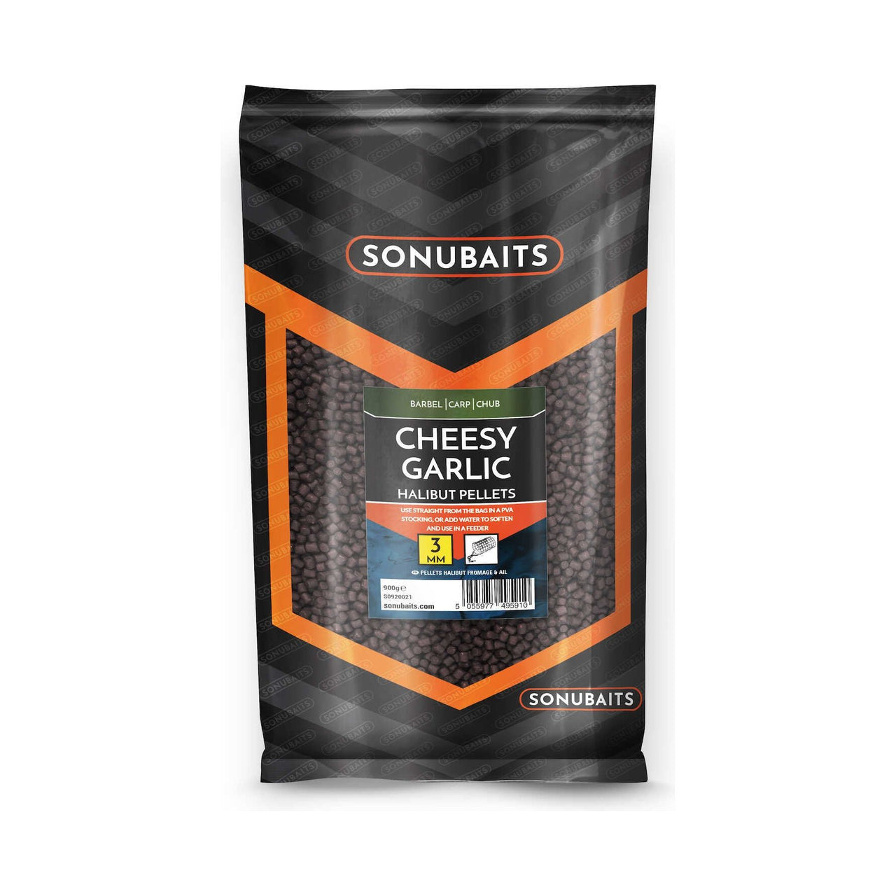 Sonubaits Cheesy Garlic Halibut Pellets
