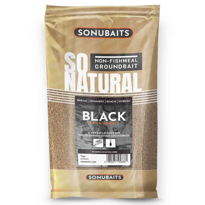 Sonubaits So Natural - Black 1kg